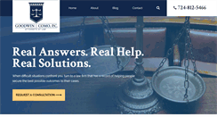 Desktop Screenshot of goodwinlegal.com